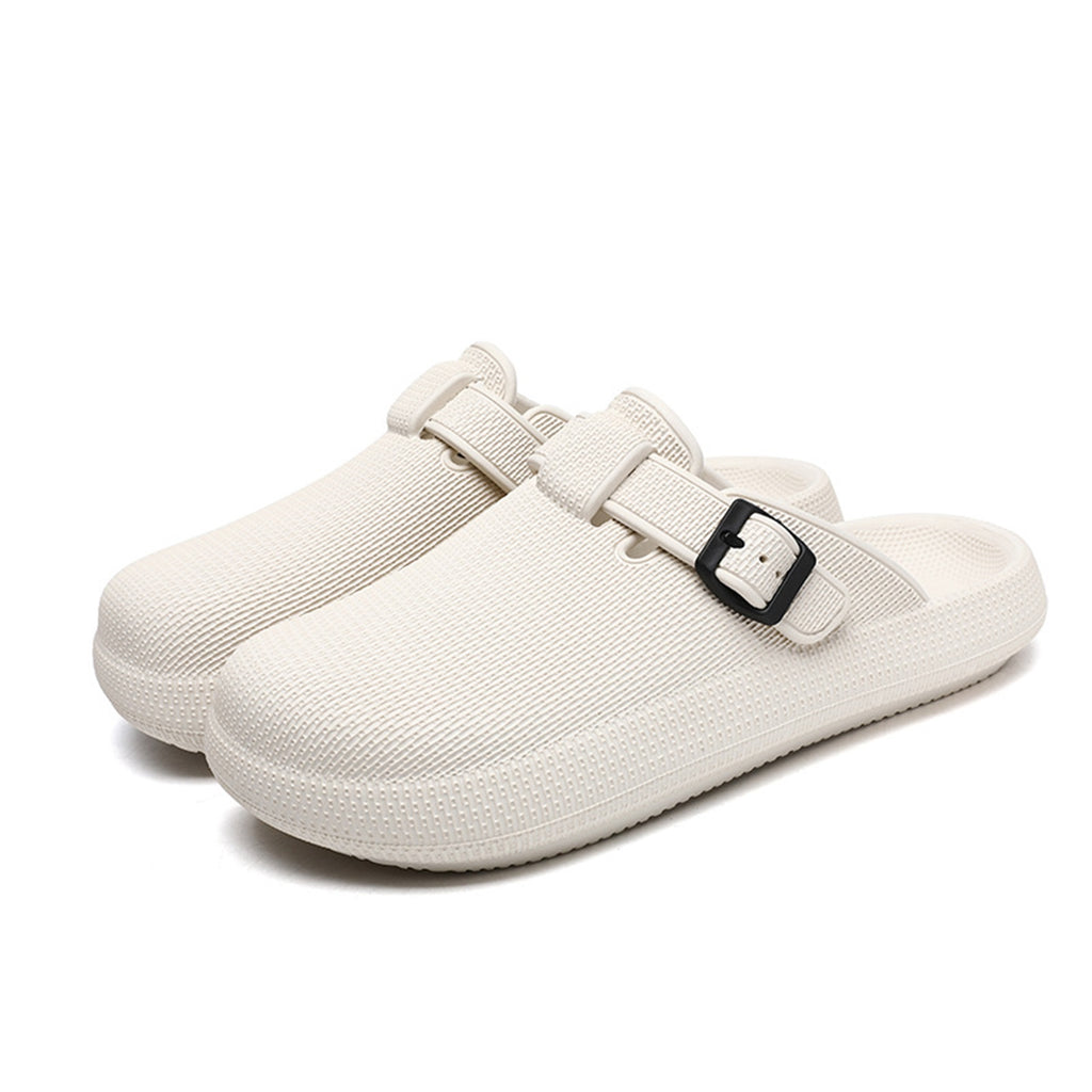 FREISTERN Unisex Thick Sole Slides Slippers Clogs Non-Slip Pillow Slippers