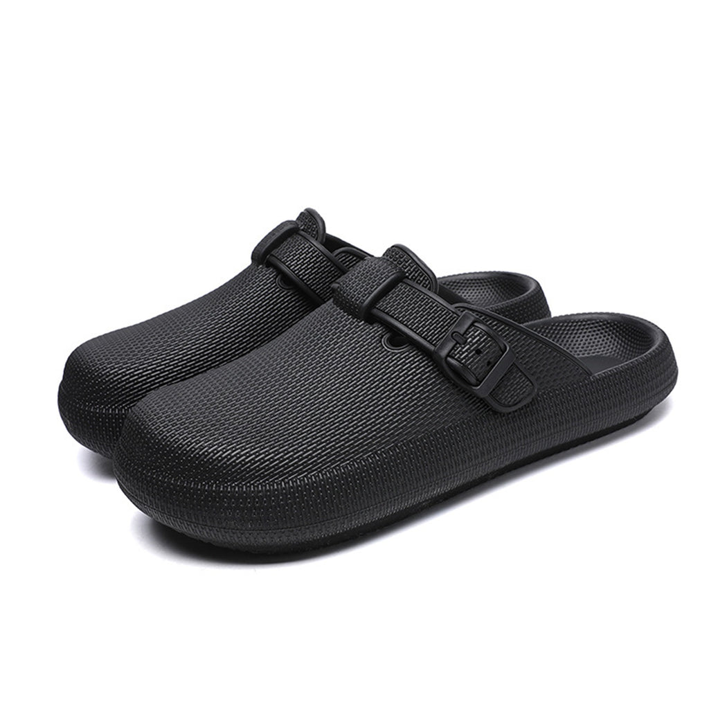 FREISTERN Unisex Thick Sole Slides Slippers Clogs Non-Slip Pillow Slippers
