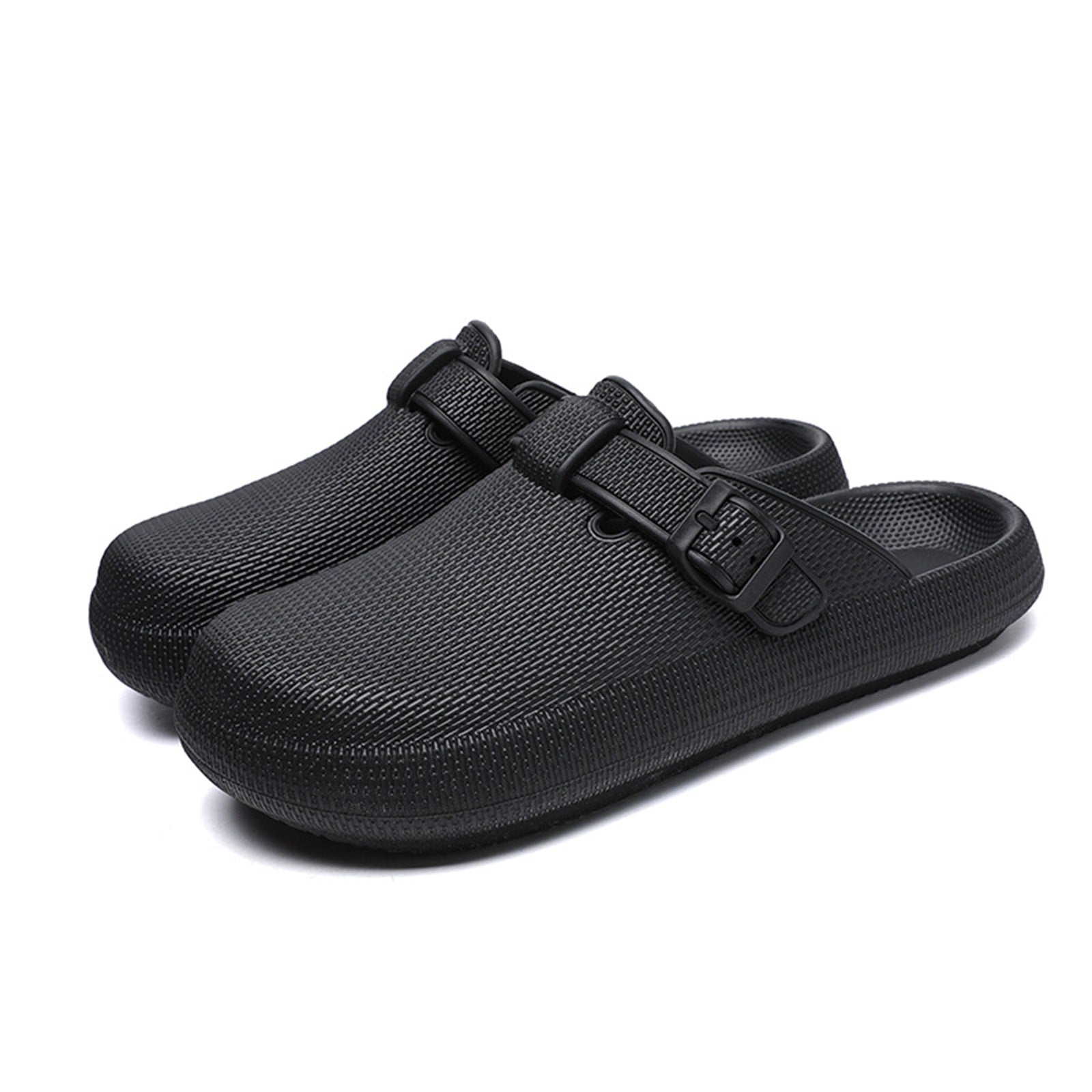 FREISTERN Unisex Thick Sole Slides Slippers Clogs Non-Slip Pillow Slippers