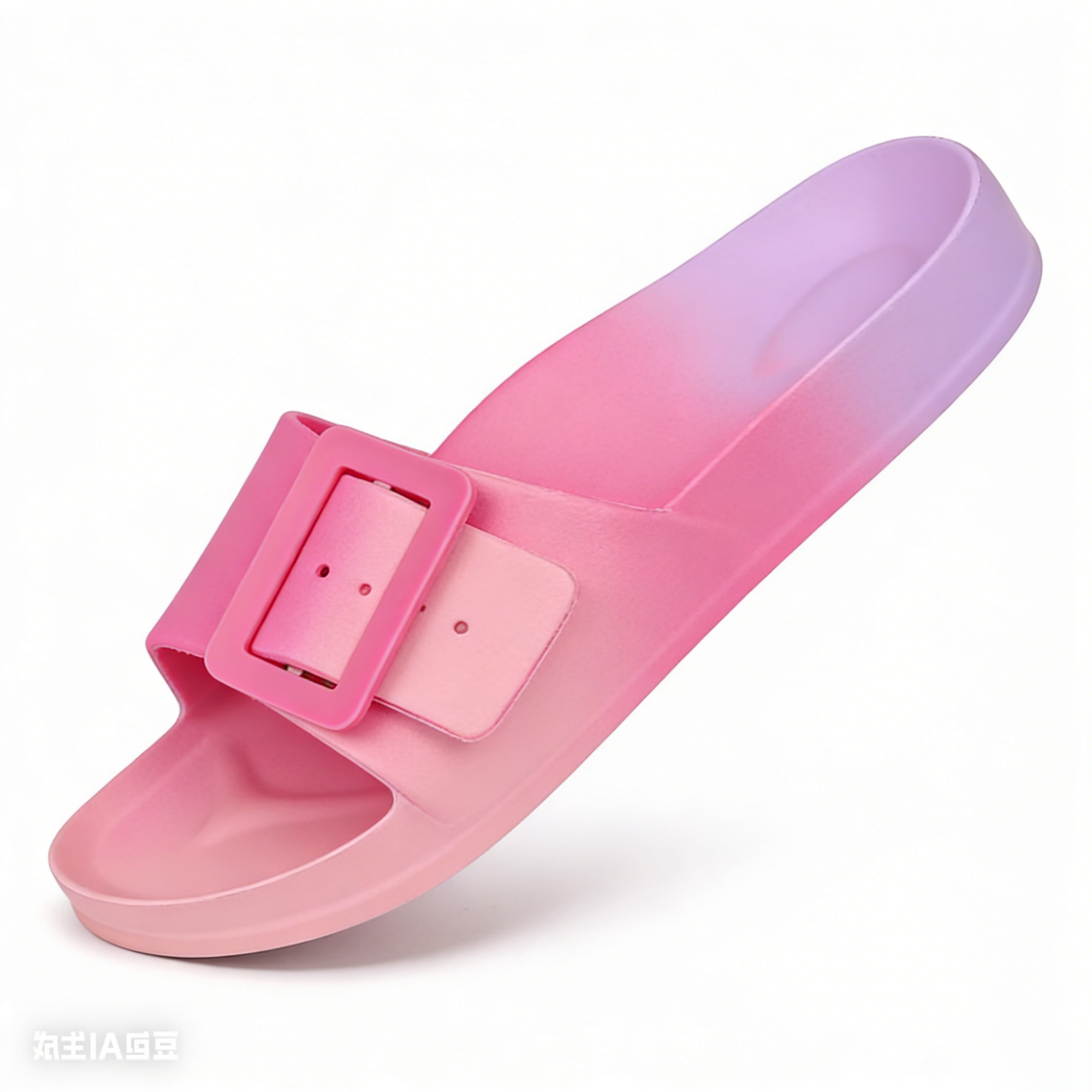 FREISTERN Women's EVA Slide Sandals One Buckle Adjustable Sandals