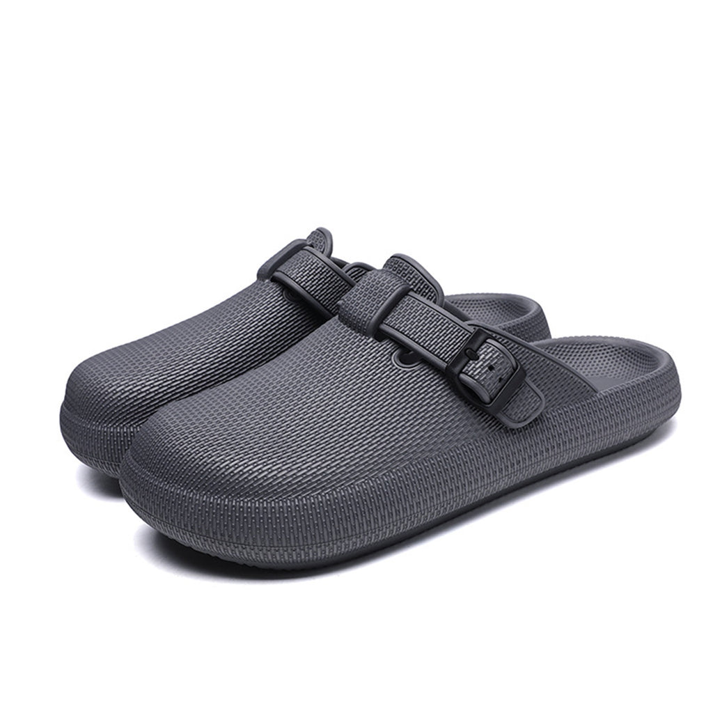 FREISTERN Unisex Thick Sole Slides Slippers Clogs Non-Slip Pillow Slippers