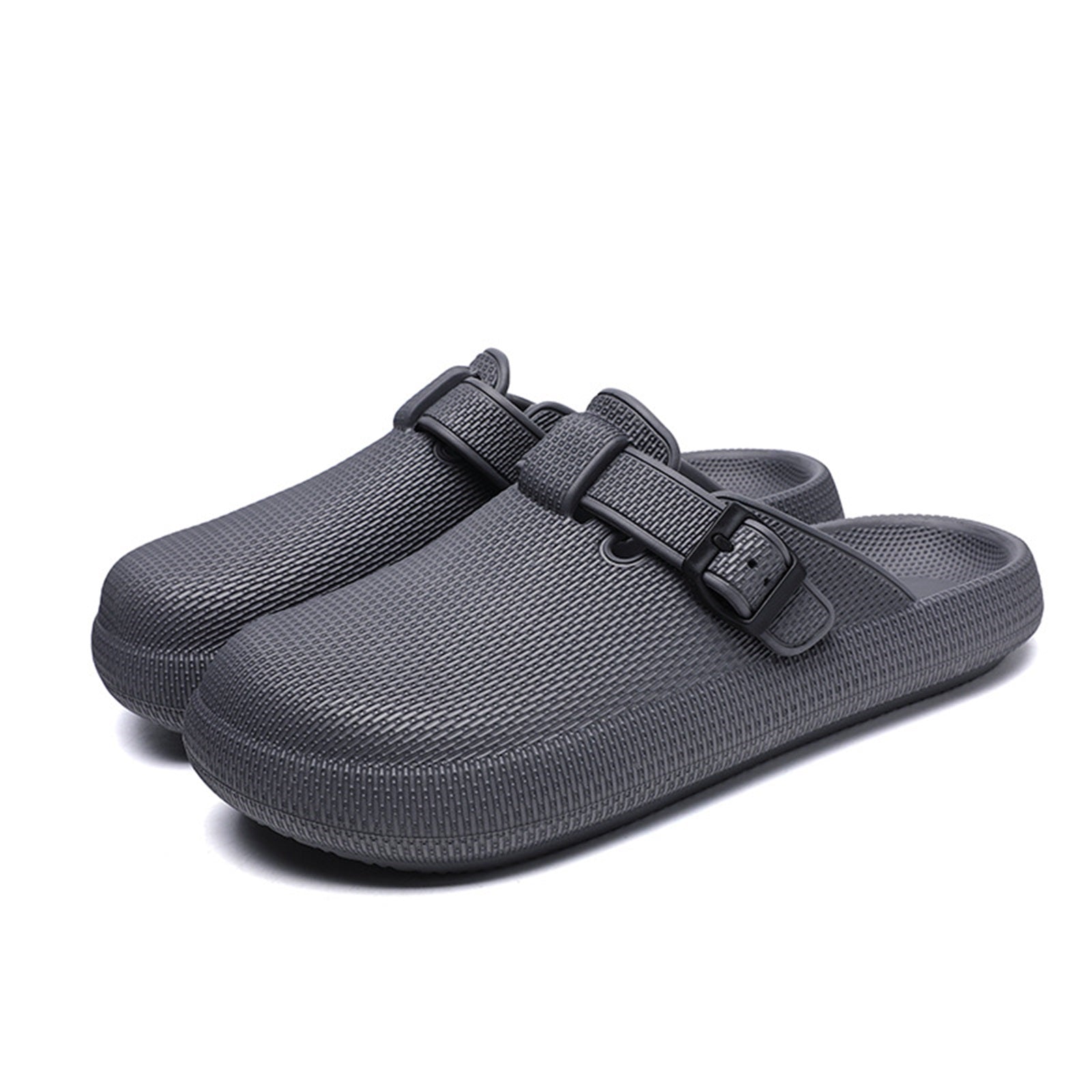 FREISTERN Unisex Thick Sole Slides Slippers Clogs Non-Slip Pillow Slippers