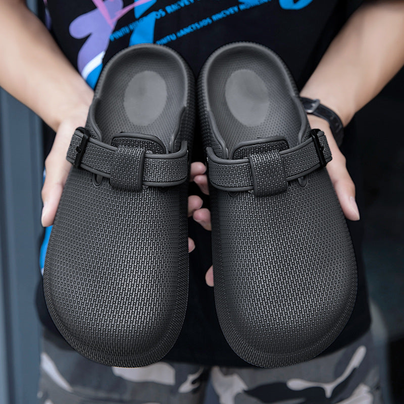 FREISTERN Unisex Thick Sole Slides Slippers Clogs Non-Slip Pillow Slippers