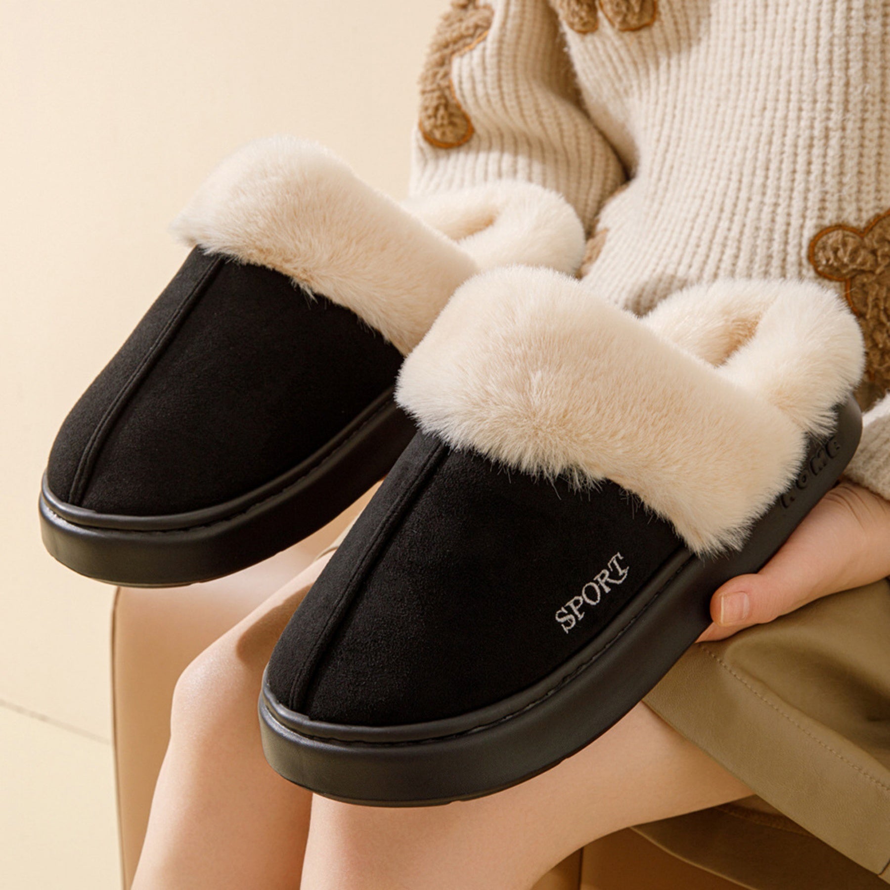 FREISTERN Women's Causal Slippers Comfortable House Shoes for Indoor Outdoor