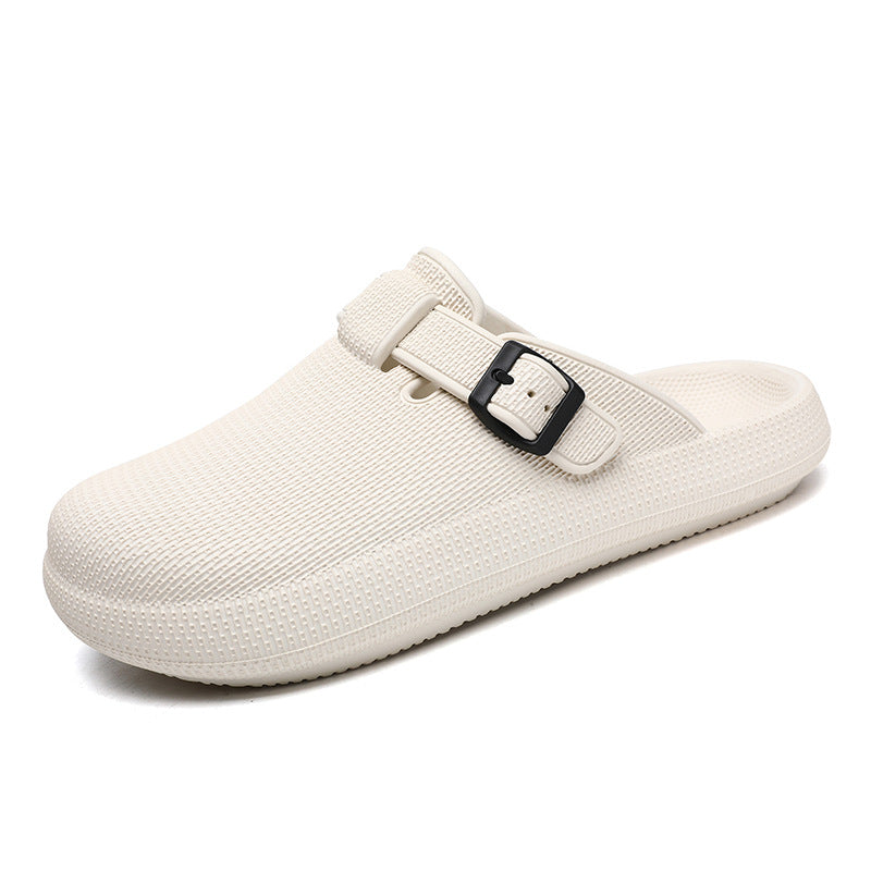 FREISTERN Unisex Thick Sole Slides Slippers Clogs Non-Slip Pillow Slippers