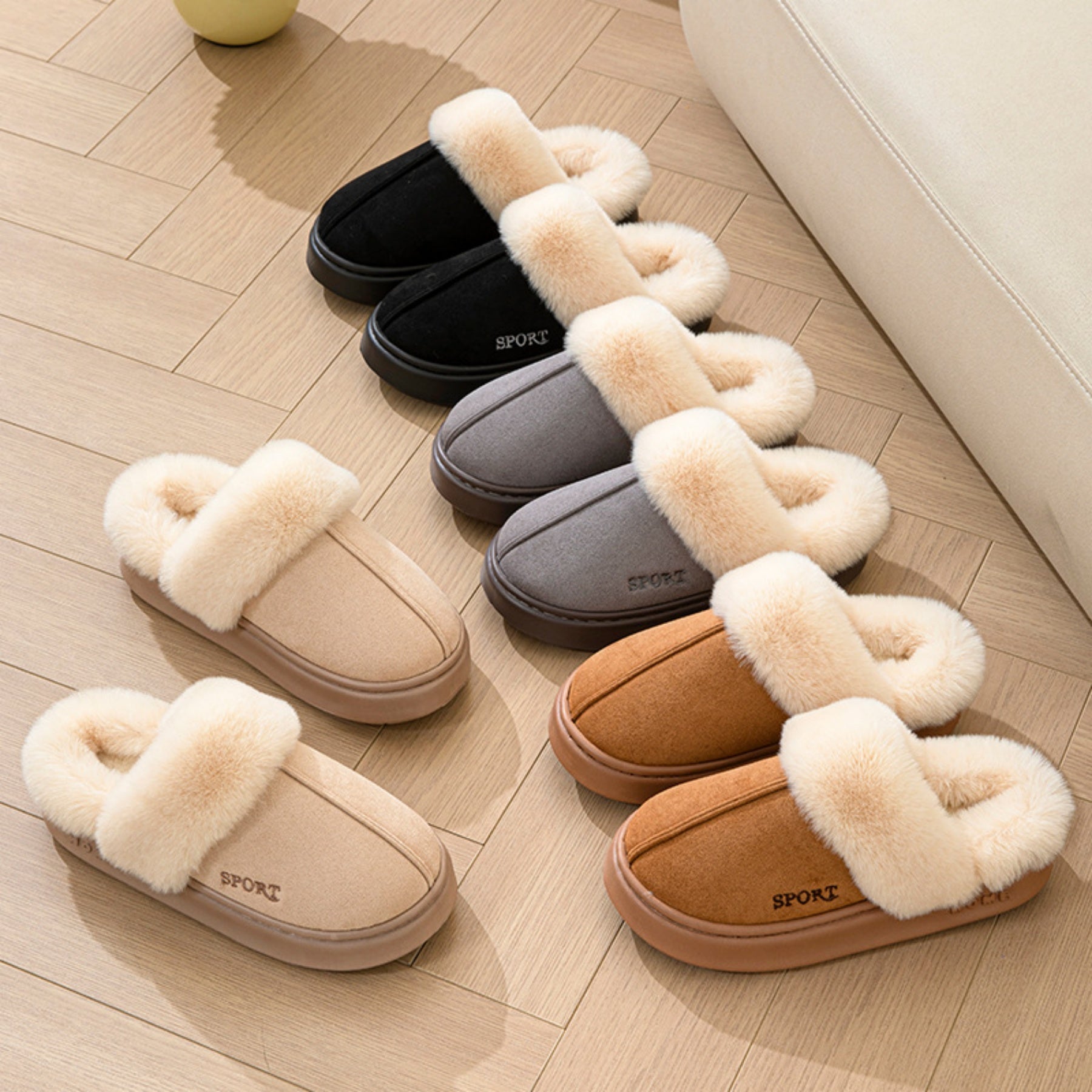 FREISTERN Women's Causal Slippers Comfortable House Shoes for Indoor Outdoor