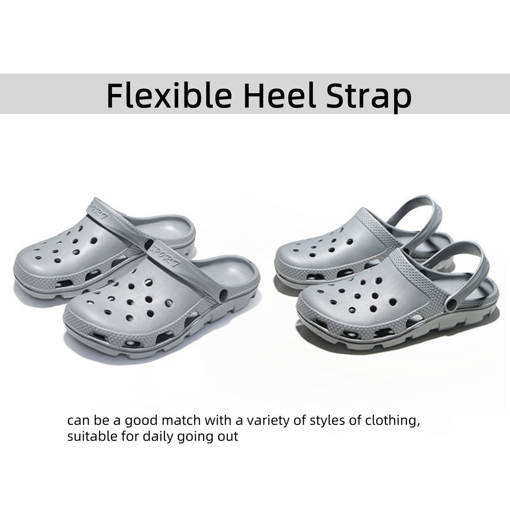 FREISTERN Men's Non-Slip Lightweight Sole Clogs Sandals Summer Slippers