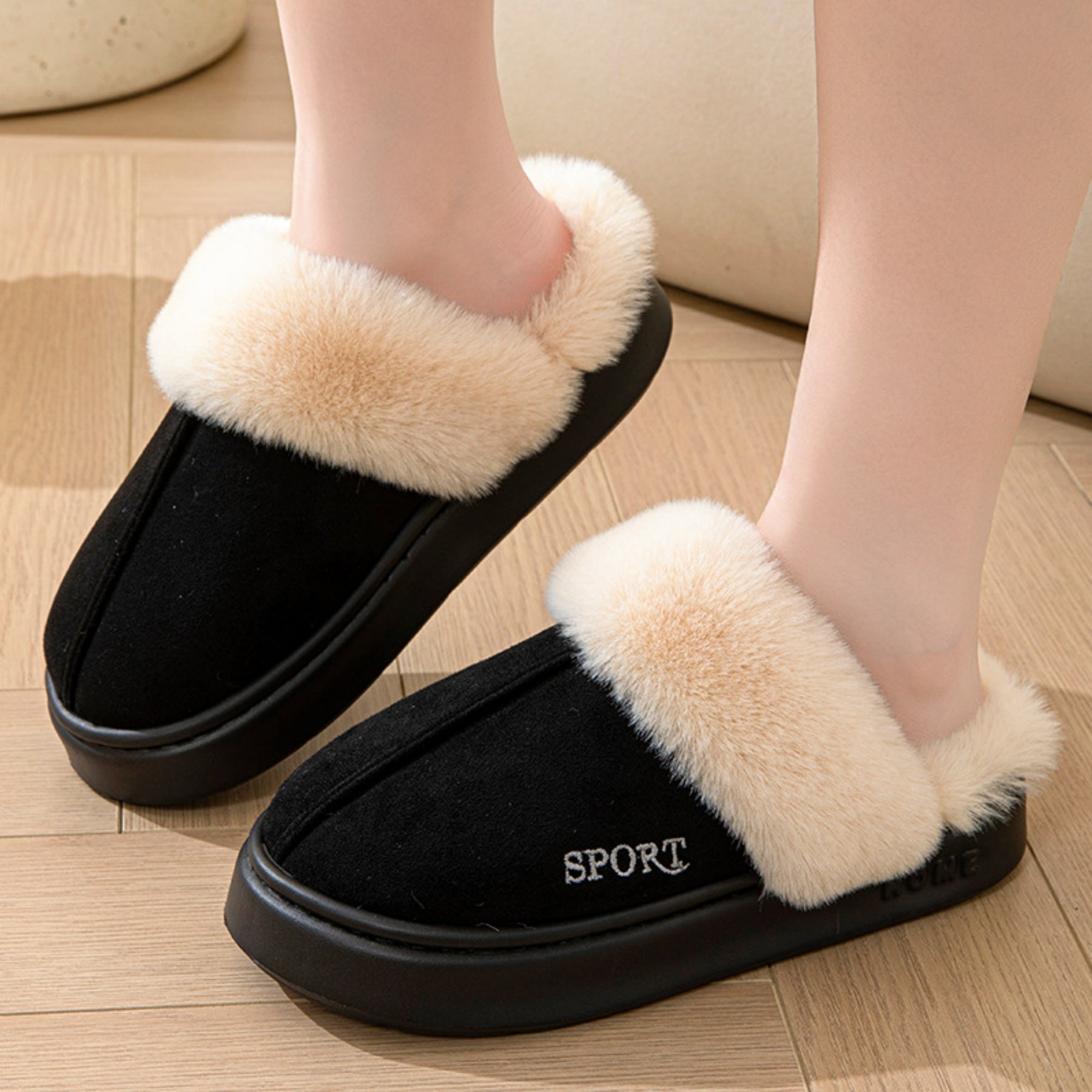 FREISTERN Women's Causal Slippers Comfortable House Shoes for Indoor Outdoor